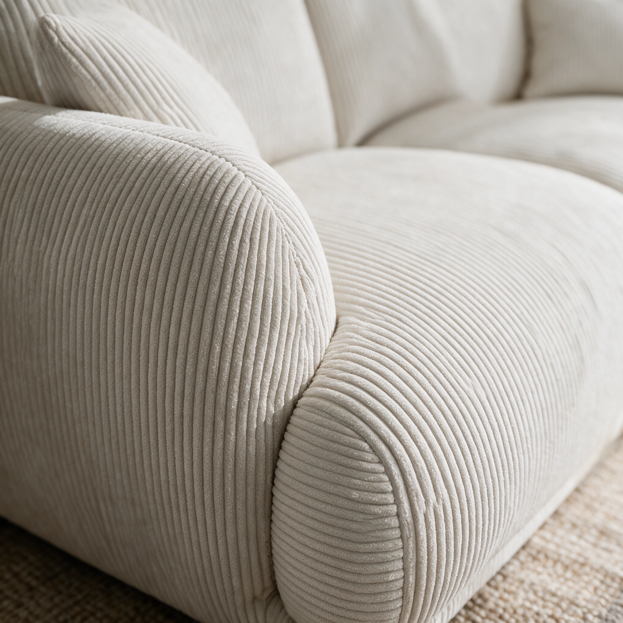 Brioche in Ecru, close-up