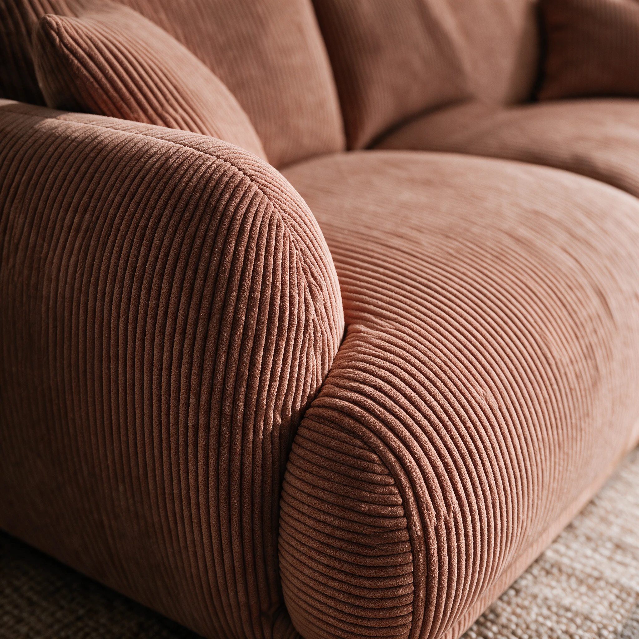 Brioche in Terracotta, close-up