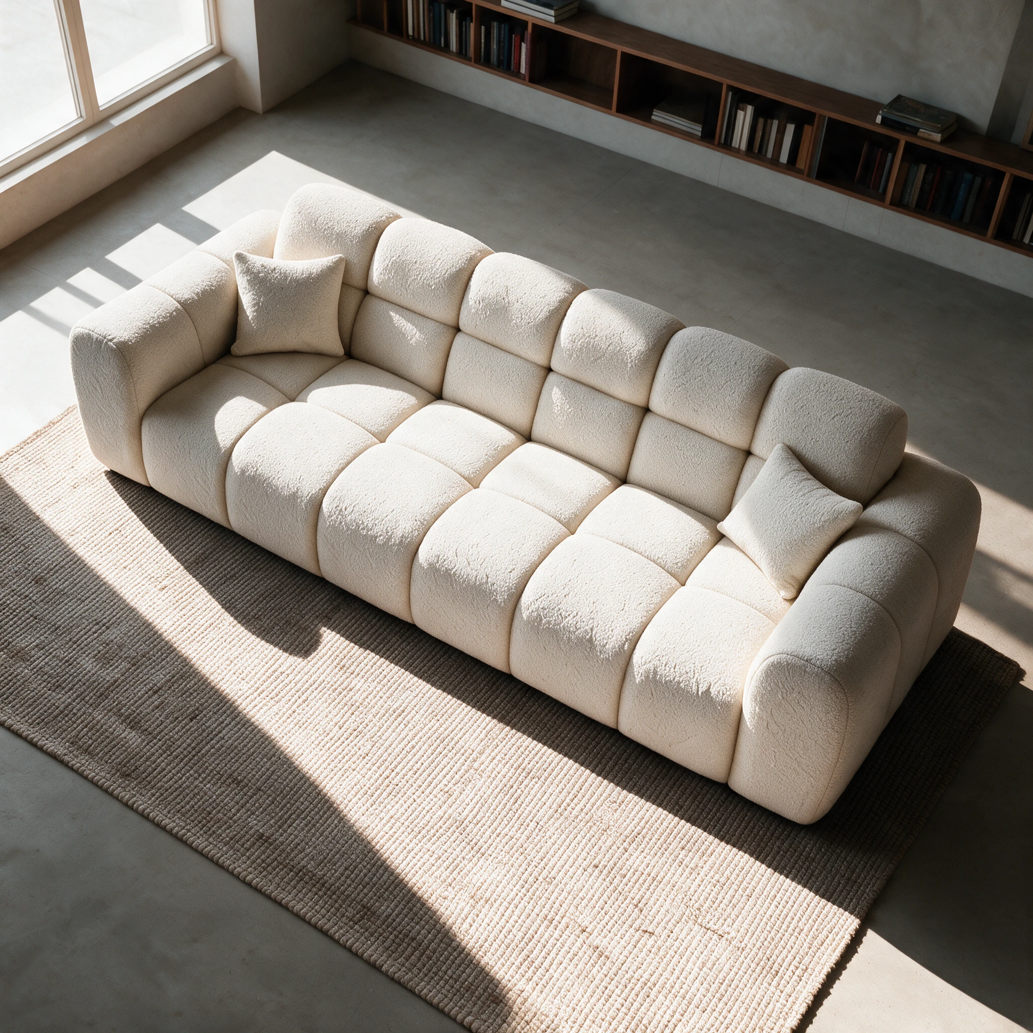 Nuage 3-seater in Cloud, seen from above